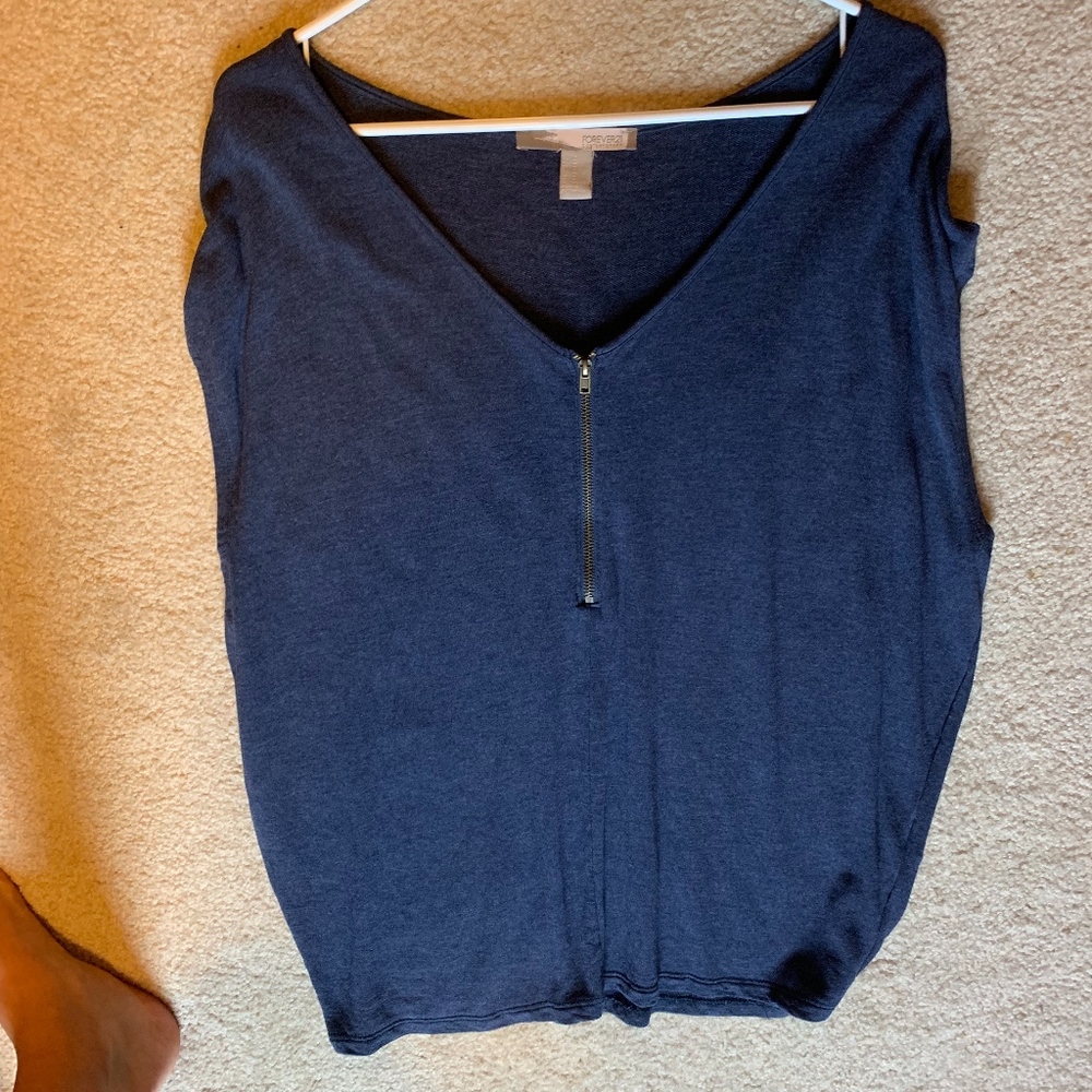 blue shirt